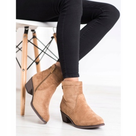 Camo Botas casuales en un poste beige 1