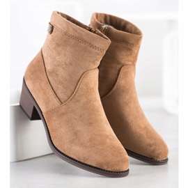 Camo Botas casuales en un poste beige 3