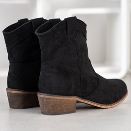 Queentina Cómodas botas de vaquero con aislamiento. negro 2