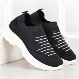 Zapatos deportivos sin cordones MCKEYLOR negro 2