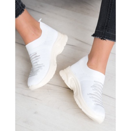 Zapatos sin cordones MCKEYLOR blanco 2