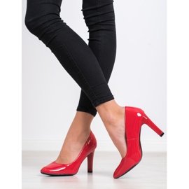 Goodin Bombas De Tacones Altos rojo 2