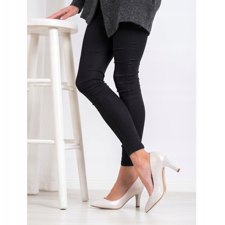 Goodin Bombas con estilo beige 1 Goodin Bombas con estilo beige 1