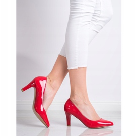 Goodin Bombas lacadas rojo 4