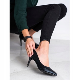Goodin Tacones altos con estilo negro 2