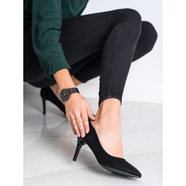 Goodin Tacones altos con estilo negro 2