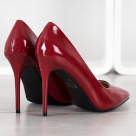 Goodin Tacones de moda rojo 2