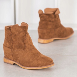 Sergio Todzi Botas de vaquero en una cuña marrón 3