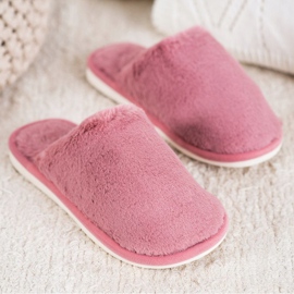 Bona Zapatillas de piel rosado 1