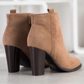 Seastar Botines de gamuza en una barra beige 2