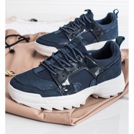 Kylie Zapatillas azul marino claro 5