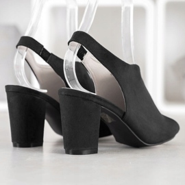 Goodin Sandalias construidas negro 2