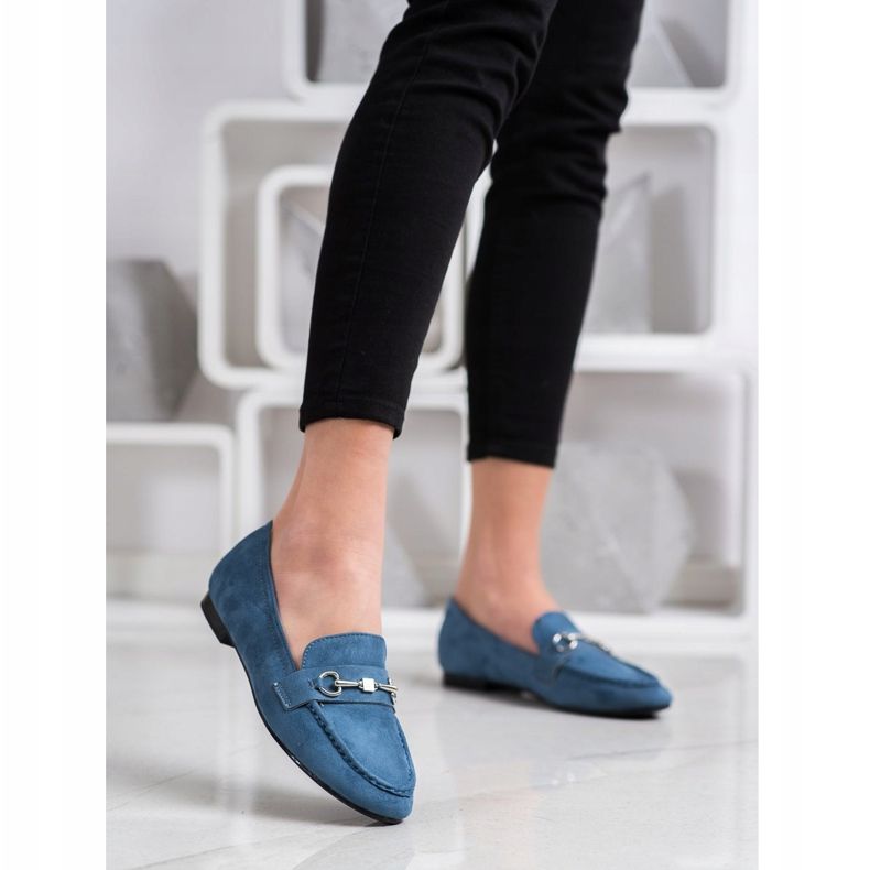 Goodin Mocasines elegantes azul 2