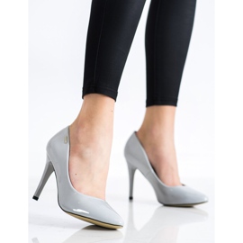 Goodin Bombas lacadas gris 3