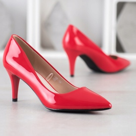 Goodin Salón clásico lacado rojo 4