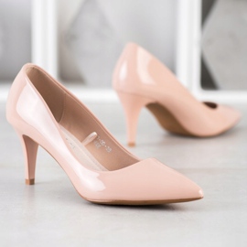 Goodin Salón clásico lacado beige rosado 3