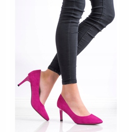Goodin Tacones fucsia rosa 1