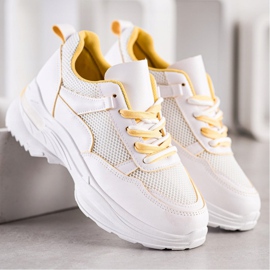 SHELOVET Zapatillas clásicas blancas blanco 3