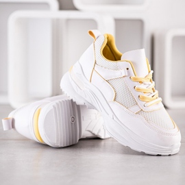 SHELOVET Zapatillas clásicas blancas blanco 4