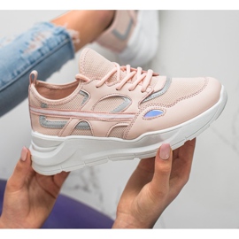 SHELOVET Zapatillas Rosadas Casuales rosado 5