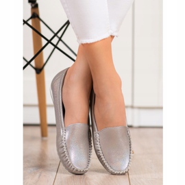 Goodin Mocasines con estilo brillante dorado 1 Goodin Mocasines con estilo brillante dorado 1