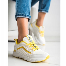 SHELOVET Zapatillas clásicas blanco 1