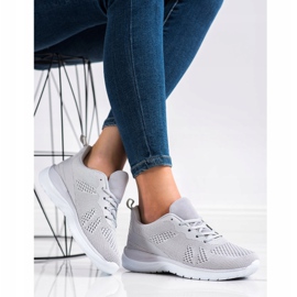 Bona Zapatillas gris claro 3