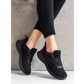 SHELOVET Zapatos deportivos de primavera negro 1