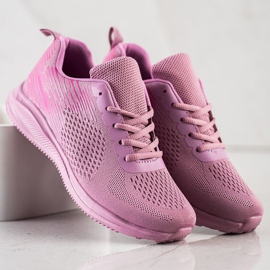 Bona Zapatos deportivos ligeros rosado 1