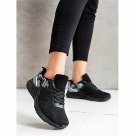 Bona Zapatos deportivos ligeros negro 4