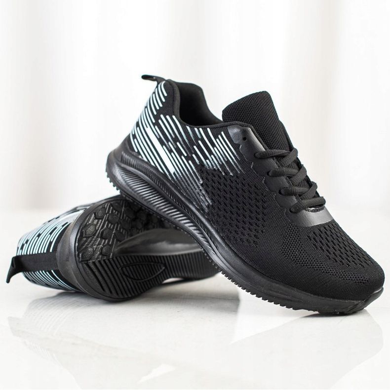 Bona Zapatos deportivos ligeros negro 1