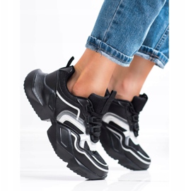 SHELOVET Zapatillas deportivas ligeras negro 3