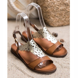 Sandalias Sergio Leone de moda marrón 2