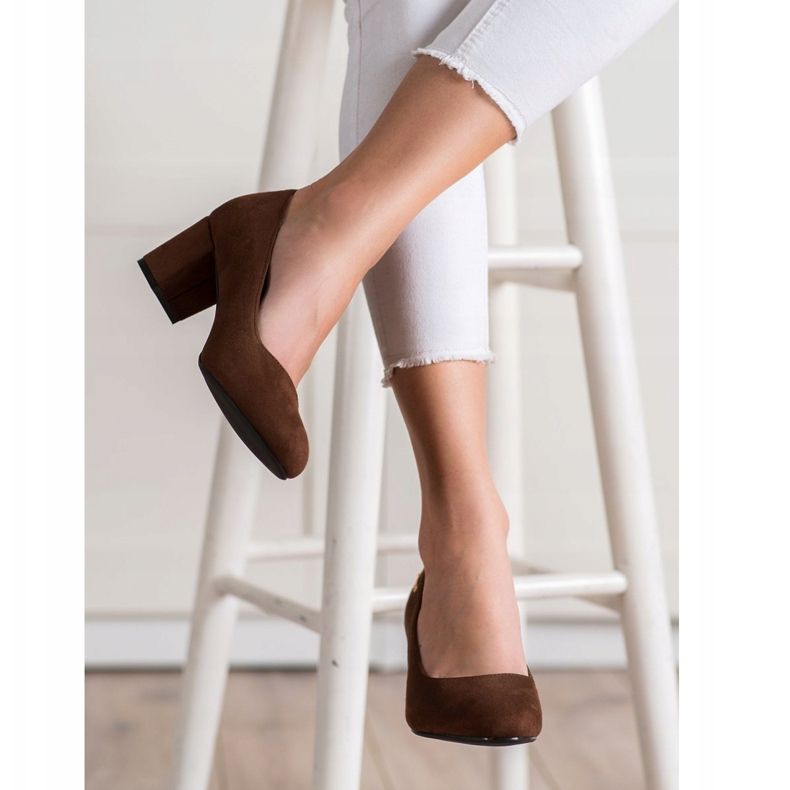 Zapatos de tacón Kalsic de Sergio Leone marrón 1