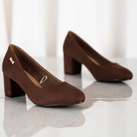 Zapatos de tacón Kalsic de Sergio Leone marrón 3