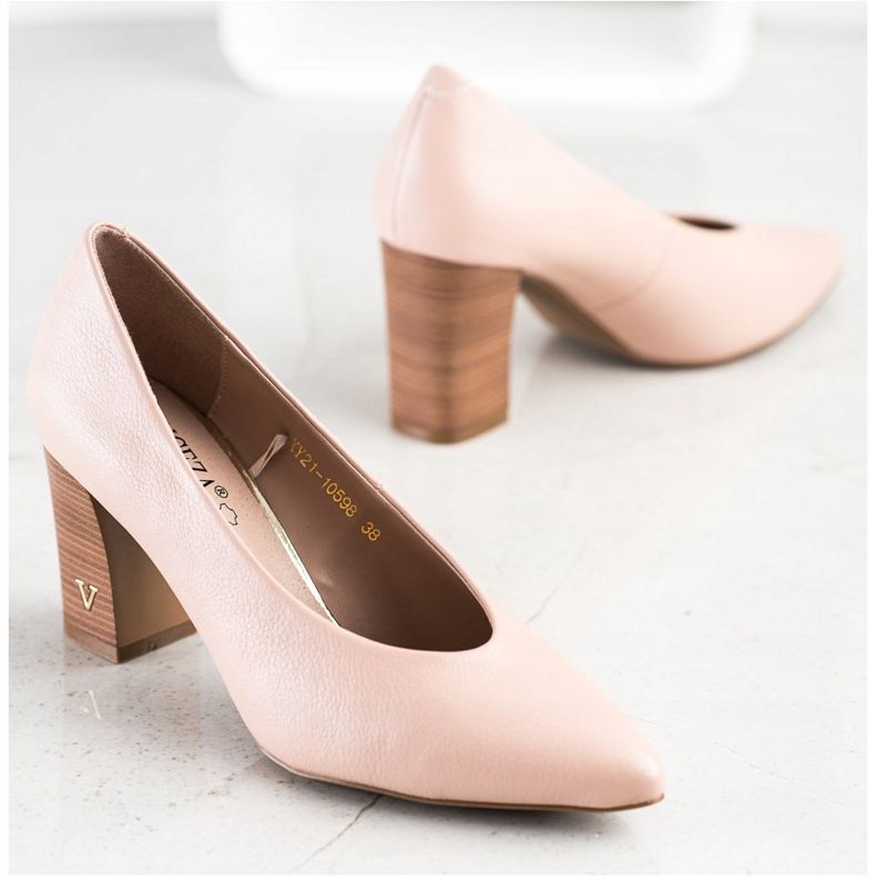 Salón Con Piel Ecológica VINCEZA rosado 2