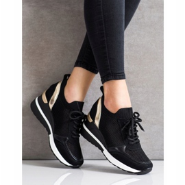 Zapatillas VINCEZA caladas negro 1