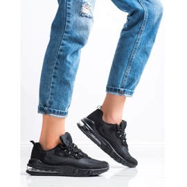 SHELOVET Zapatillas Textiles negro 4