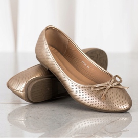 Clowse Bailarina de oro dorado 4