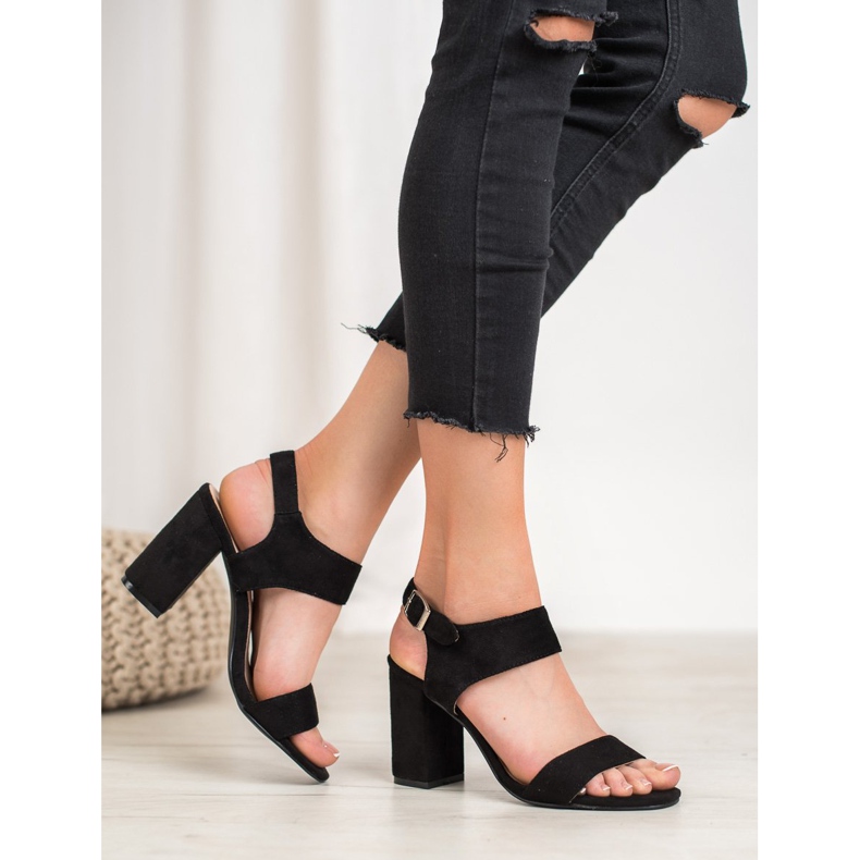 Sandalias VINCEZA Negra negro 1