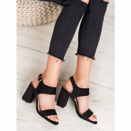 Sandalias VINCEZA Negra negro 6