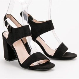 Sandalias VINCEZA Negra negro 4