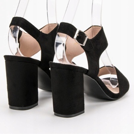 Sandalias VINCEZA Negra negro 5