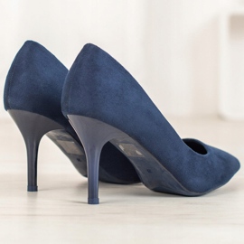 Small Swan Tacones altos casuales azul 3