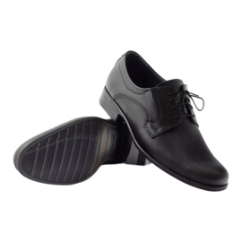 Zapatos de hombre clásicos TUR 308 negro 3