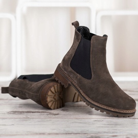 Filippo Botas Chelsea de piel marrón 1