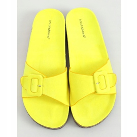 Zapatillas de mujer amarillas amarillas L-1056 Yellow amarillo 1