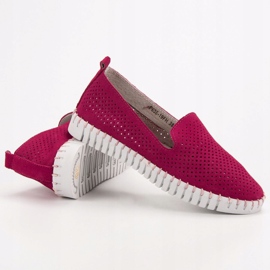 Filippo Señores de cuero rosa 1