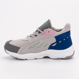 Ax Boxing Calzado deportivo cómodo gris multicolor 4