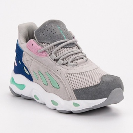 Ax Boxing Calzado deportivo cómodo gris multicolor 3